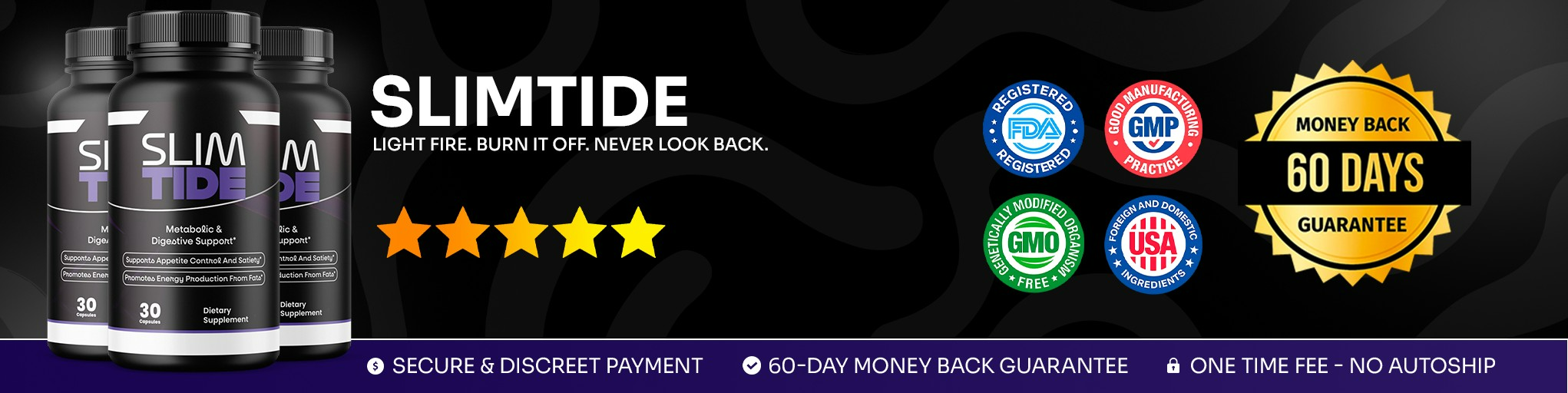 SlimTide promotional banner