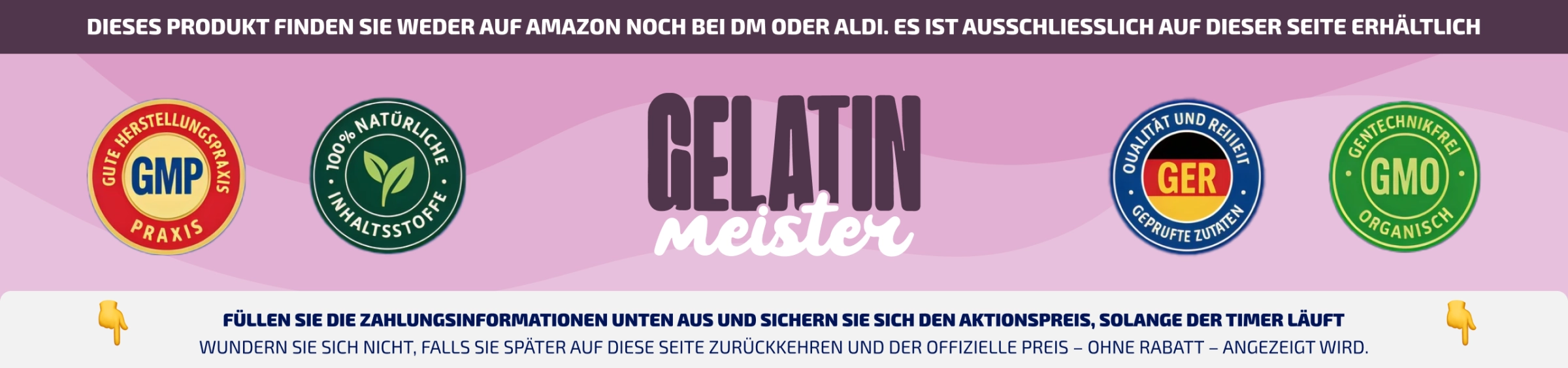 GelatinMeister — the gelatin trick formula